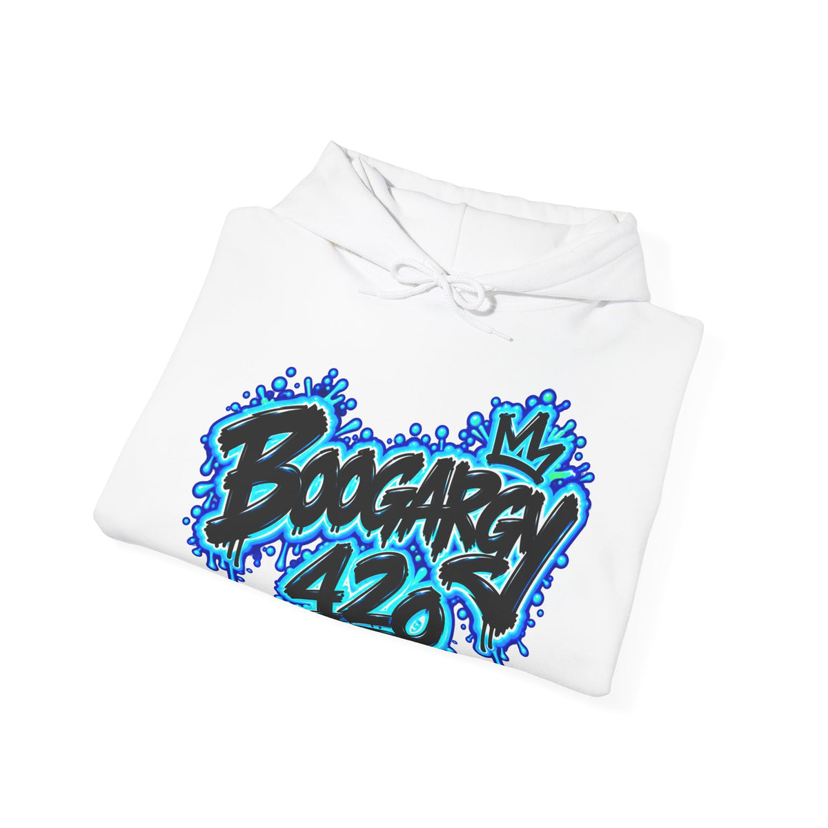 Hoodie — Boogarey 420 Graffiti Pullover