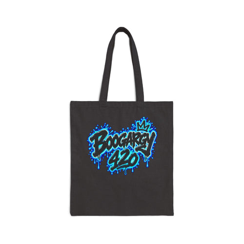 Boogaren 420 Graffiti Cotton Tote Bag