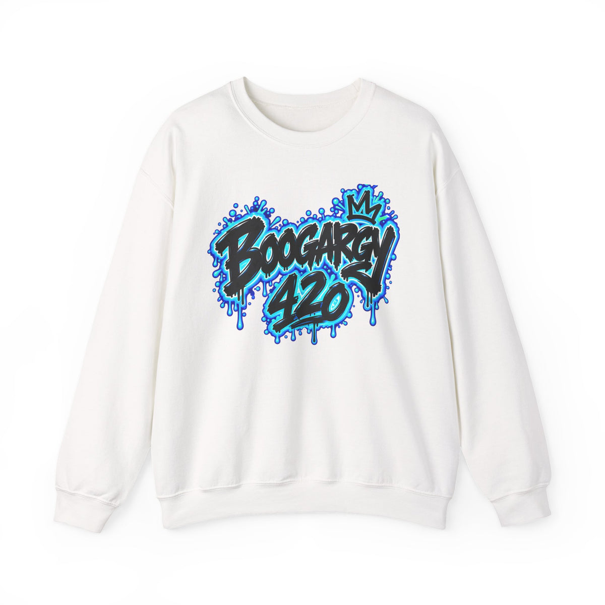Graffiti 'Boogarry 420' Crewneck Sweatshirt