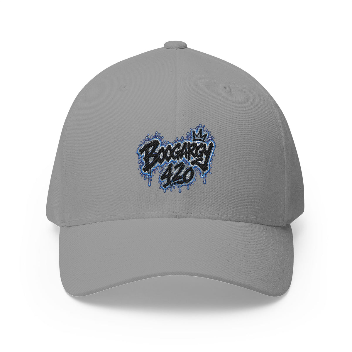 Embroidered 'Boogarky 420' Drip Logo Cap
