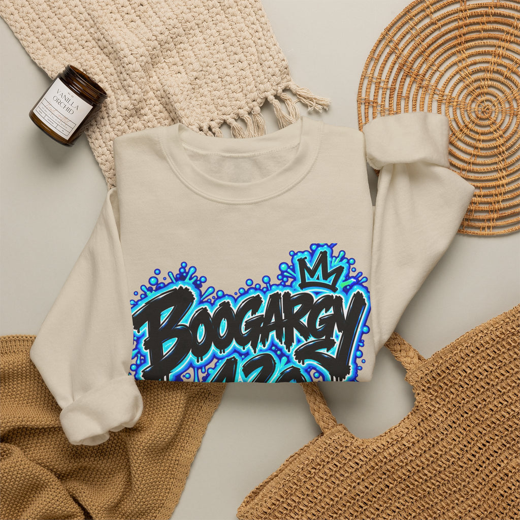 Graffiti 'Boogarry 420' Crewneck Sweatshirt