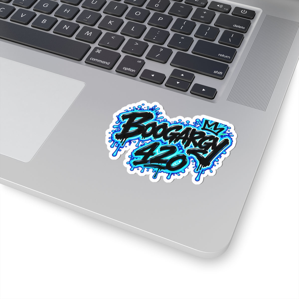 Boogardy 420 Graffiti Sticker — Drip Street Art Kiss-Cut Decal