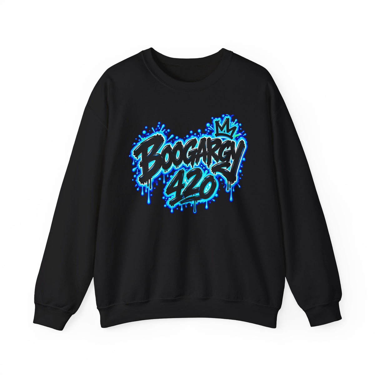 Graffiti 'Boogarry 420' Crewneck Sweatshirt