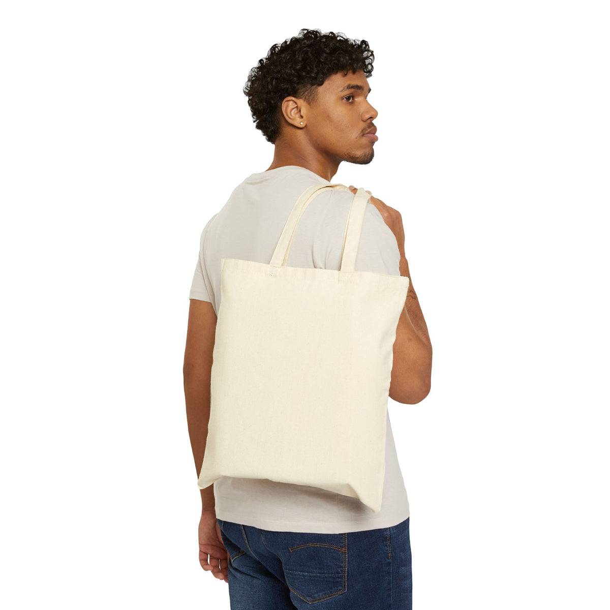 Graffiti '13' Crown Canvas Tote Bag — Urban Streetwear Reusable Tote