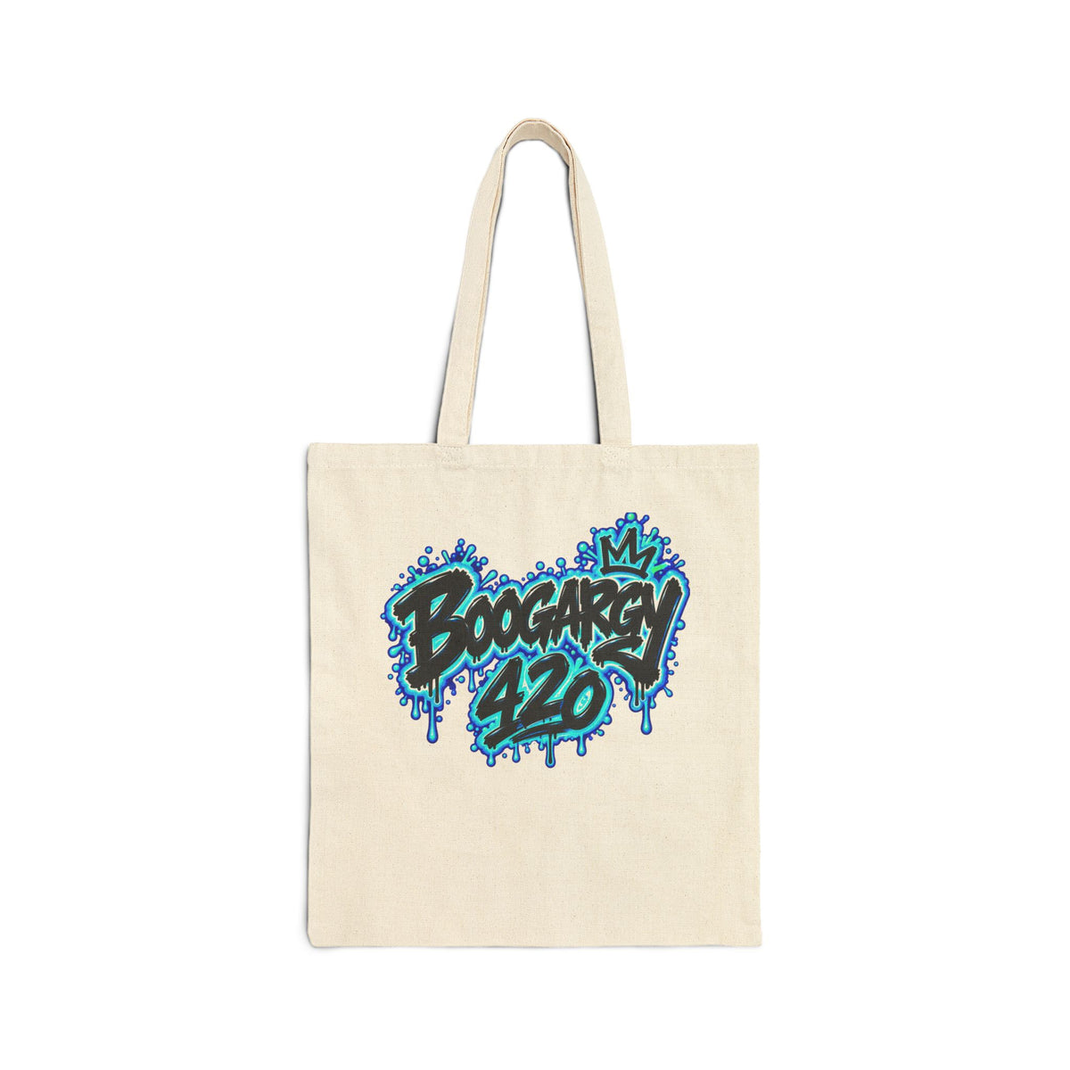 Boogaren 420 Graffiti Cotton Tote Bag