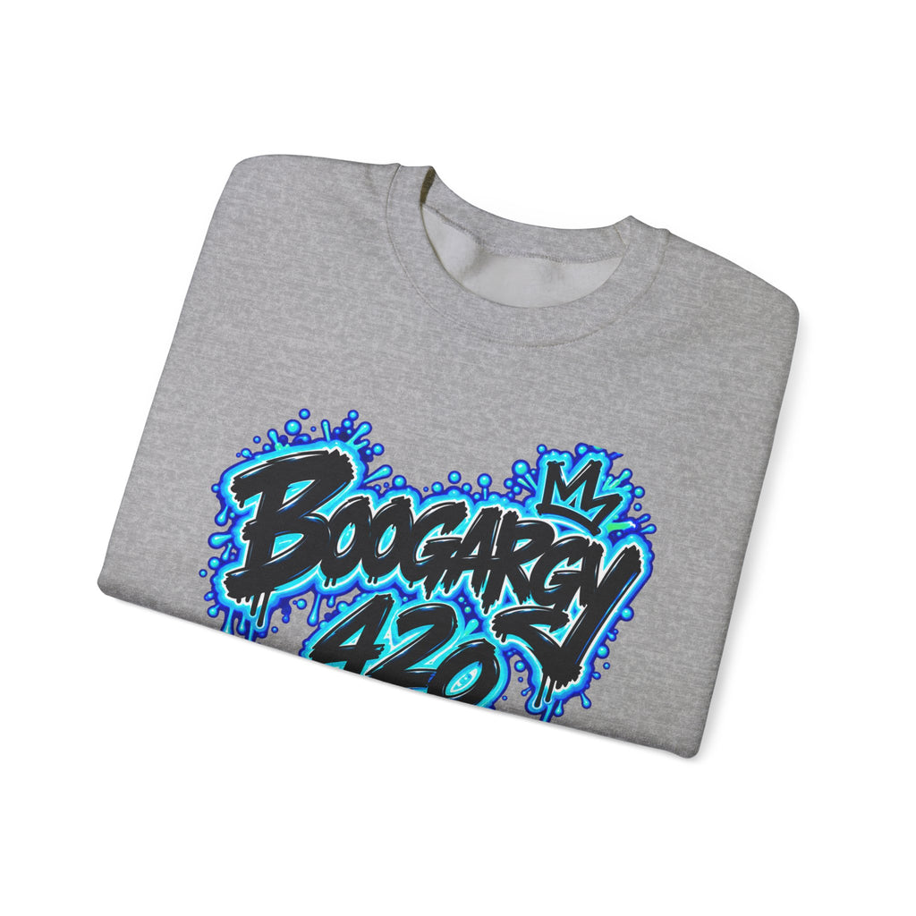 Graffiti 'Boogarry 420' Crewneck Sweatshirt
