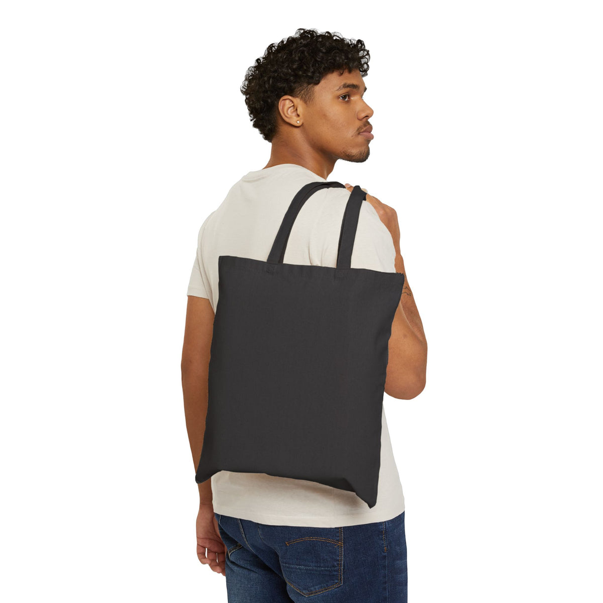 Graffiti '13' Crown Canvas Tote Bag — Urban Streetwear Reusable Tote