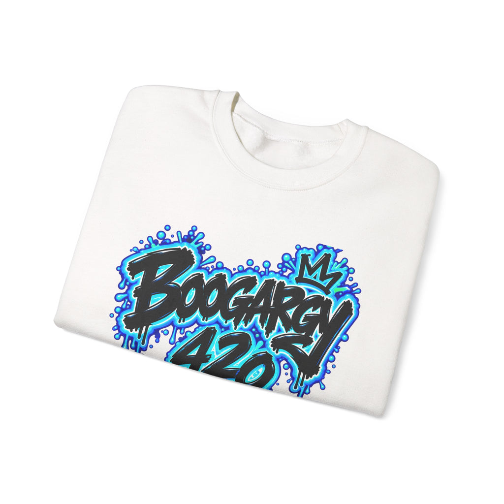 Graffiti 'Boogarry 420' Crewneck Sweatshirt