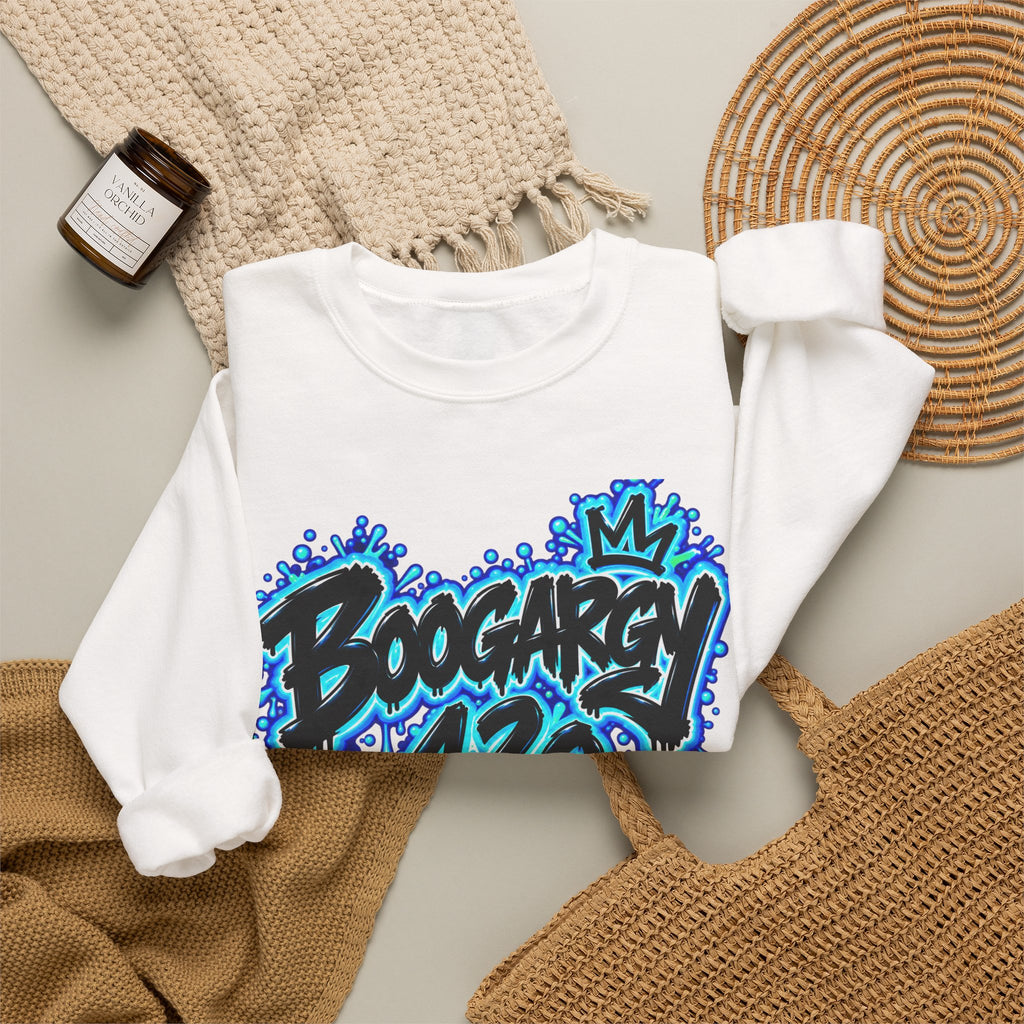Graffiti 'Boogarry 420' Crewneck Sweatshirt