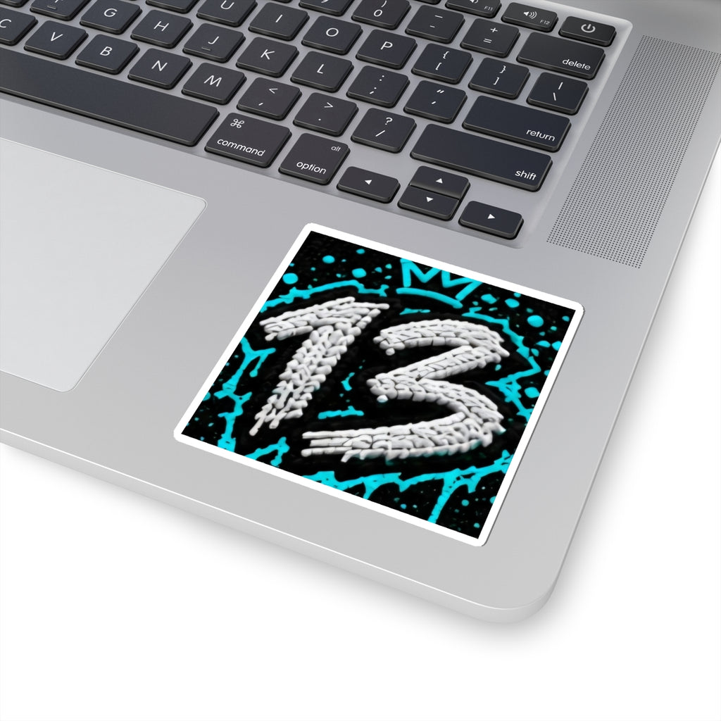 13 Graffiti Sticker — Street Art Kiss-Cut Decal