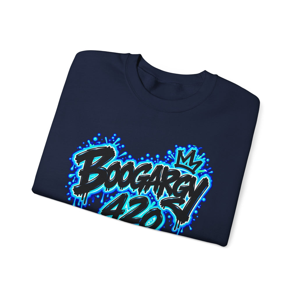 Graffiti 'Boogarry 420' Crewneck Sweatshirt
