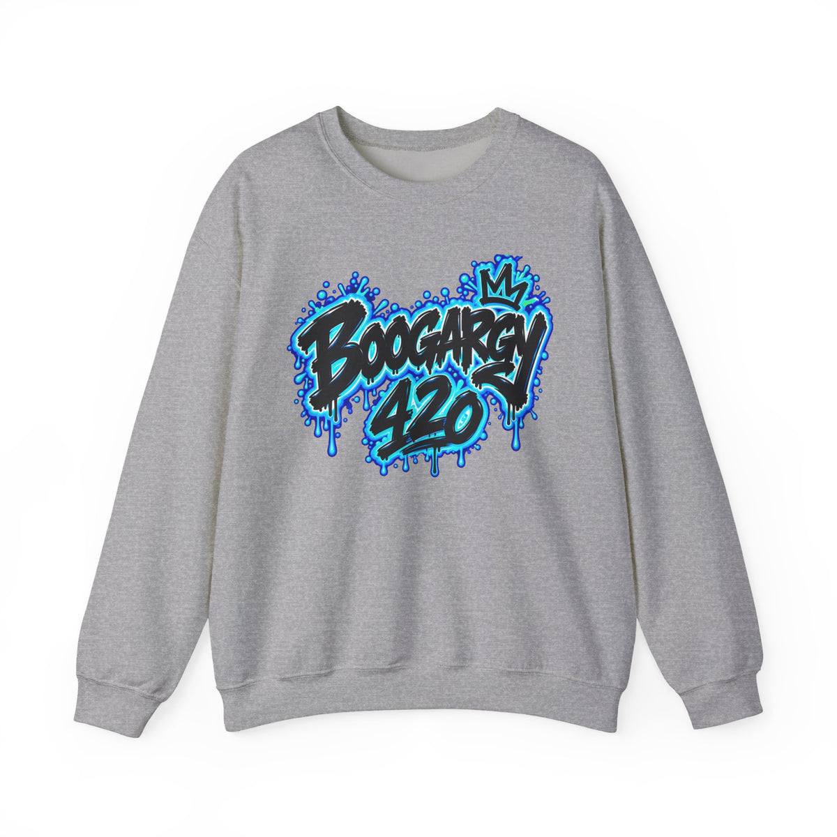 Graffiti 'Boogarry 420' Crewneck Sweatshirt