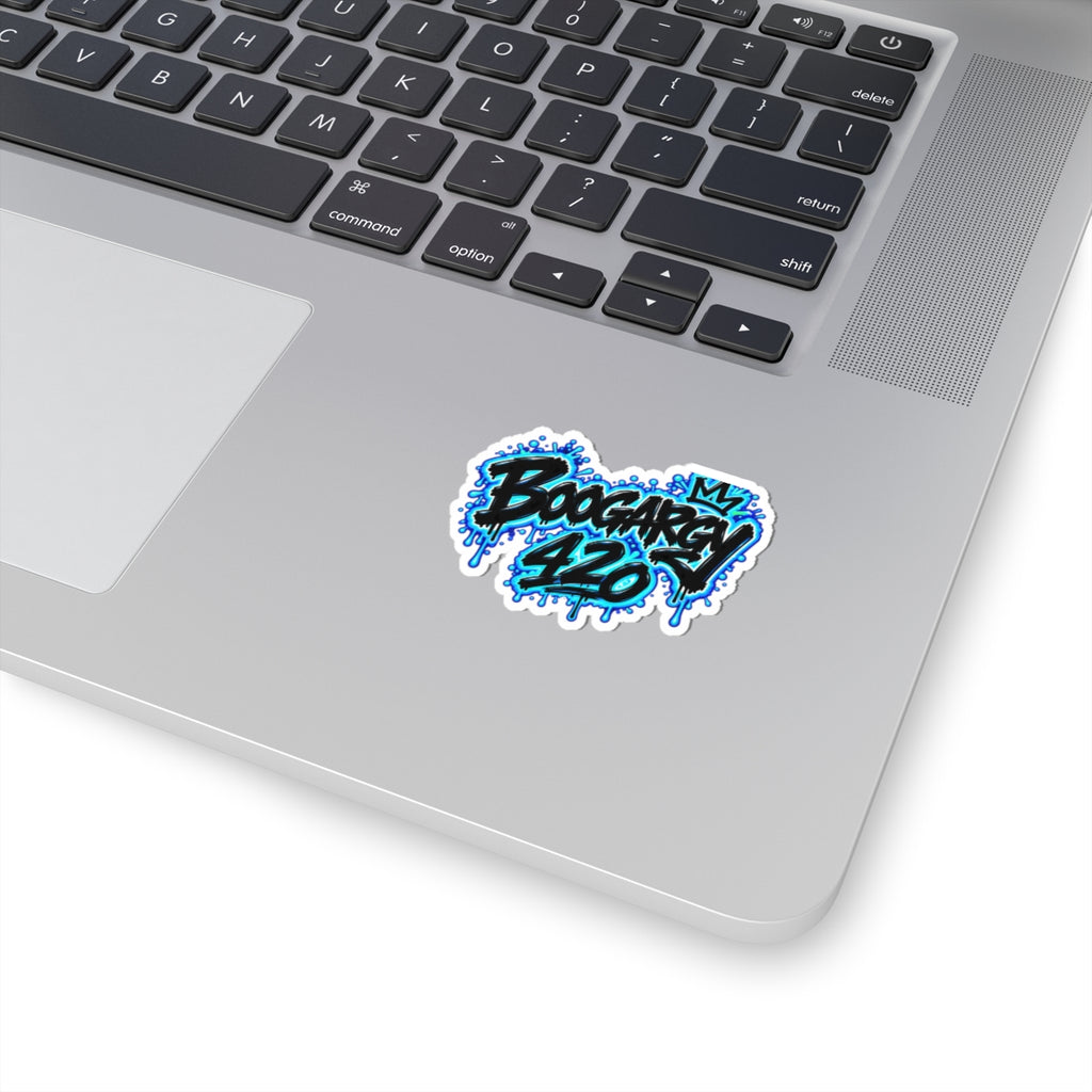 Boogardy 420 Graffiti Sticker — Drip Street Art Kiss-Cut Decal