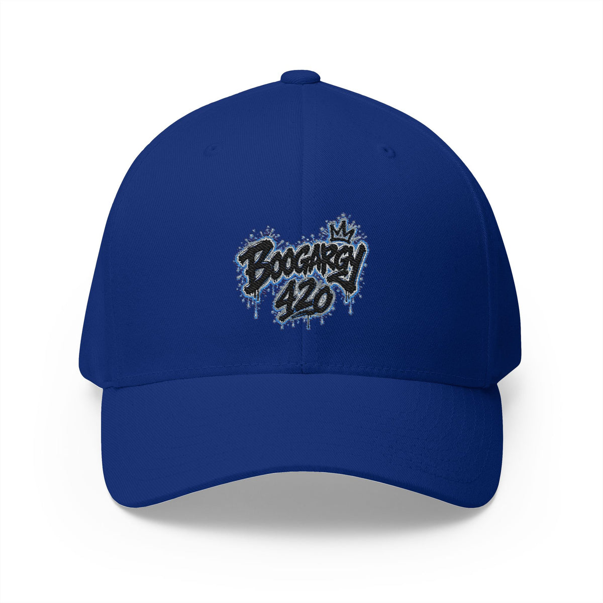 Embroidered 'Boogarky 420' Drip Logo Cap