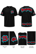 Boogargy Black T-Shirt Red Writing